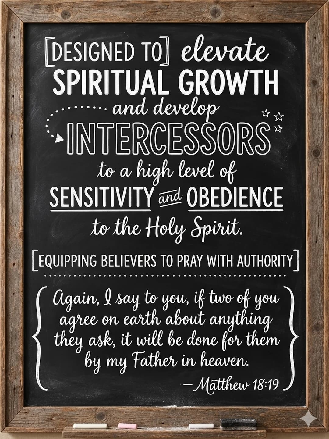 The Prayer Whiteboard mission and Matthew 18:19